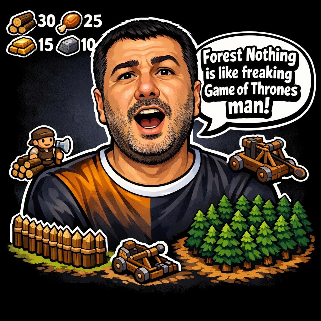 Forest Nothing is like freaking game of thrones man!